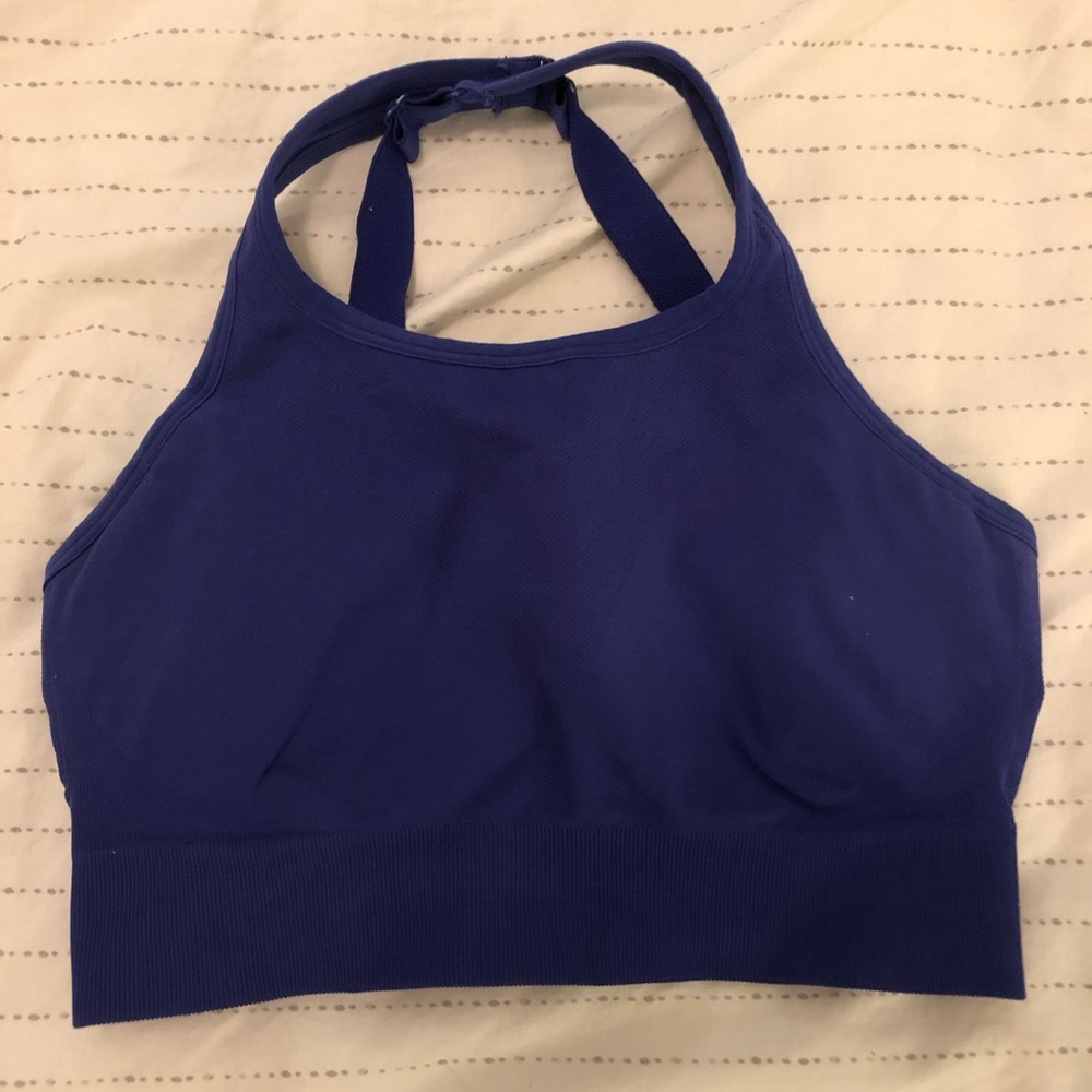 Zella medium blue sports bra